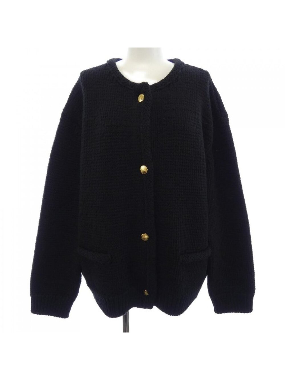 Celine Triomphe Button Cardigan